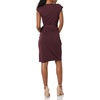 image:imageAmazon Essentials Womens Classic Cap Sleeve Wrap Dress with V Neck Available in Plus SizeBurgundy