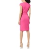 image:imageAmazon Essentials Womens Classic Cap Sleeve Wrap Dress with V Neck Available in Plus SizeDark Pink