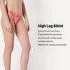 image:imageAmazon Essentials Womens HighLeg Swim Bikini BottomBright Poppy Red Folk Floral