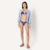 image:imageAmazon Essentials Womens HighLeg Swim Bikini BottomDeep Blue Paisley
