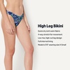 image:imageAmazon Essentials Womens HighLeg Swim Bikini BottomDeep Blue Paisley