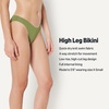 image:imageAmazon Essentials Womens HighLeg Swim Bikini BottomOlive