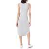 image:imageAmazon Essentials Womens Jersey RegularFit Sleeveless VNeck Midi Dress Previously Daily RitualLight Heather Grey