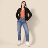 image:imageAmazon Essentials Womens Lightweight VNeck Tunic Sweater Long Sleeve Ribbed Available in Plus SizeCaramel