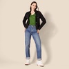 image:imageAmazon Essentials Womens Lightweight VNeck Tunic Sweater Long Sleeve Ribbed Available in Plus SizeGreen