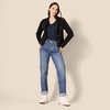 image:imageAmazon Essentials Womens Lightweight VNeck Tunic Sweater Long Sleeve Ribbed Available in Plus SizeNavy