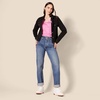 image:imageAmazon Essentials Womens Lightweight VNeck Tunic Sweater Long Sleeve Ribbed Available in Plus SizePink