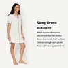 image:imageAmazon Essentials Womens ModalBlend Nightgown Short Sleeve ButtonDownIvory