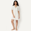 image:imageAmazon Essentials Womens ModalBlend Nightgown Short Sleeve ButtonDownIvory