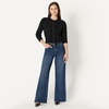 image:imageAmazon Essentials Womens RegularFit Faux Mohair ButtonDown CardiganBlack