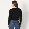 image:imageAmazon Essentials Womens RegularFit Faux Mohair ButtonDown CardiganBlack