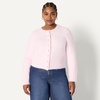 image:imageAmazon Essentials Womens RegularFit Faux Mohair ButtonDown CardiganPastel Lilac