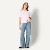image:imageAmazon Essentials Womens RelaxedFit Faux Mohair Short Sleeve Sweater TopPastel Lilac
