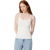 image:imageAmazon Essentials Womens SlimFit Ribbed Tank TopWhite