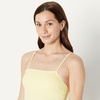 image:imageAmazon Essentials Womens Squareneck OnePiece SwimsuitLight Yellow