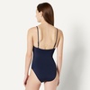 image:imageAmazon Essentials Womens Squareneck OnePiece SwimsuitNavy