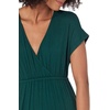 image:imageAmazon Essentials Womens V Neck Short Sleeve Waisted Maxi Dress Available in Plus SizeJade