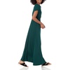 image:imageAmazon Essentials Womens V Neck Short Sleeve Waisted Maxi Dress Available in Plus SizeJade