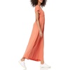 image:imageAmazon Essentials Womens V Neck Short Sleeve Waisted Maxi Dress Available in Plus SizeRust Orange
