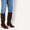 image:imageAmazon Essentials womens Tall Block Heel BootsDark Toffee Brown