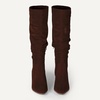 image:imageAmazon Essentials womens Tall Block Heel BootsDark Toffee Brown