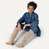 image:imageAmazon Essentials womens Tall Block Heel BootsGrey