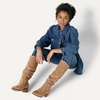 image:imageAmazon Essentials womens Tall Block Heel BootsTan