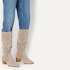 image:imageAmazon Essentials womens Tall Block Heel BootsTaupe
