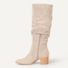 image:imageAmazon Essentials womens Tall Block Heel BootsTaupe