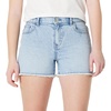 image:imageAmazon Essentials Girls Medium Stretch MidRise CutOff Jean ShortsIced Blue Light Wash