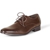 image:imageAmazon Essentials Mens Lace Up Derby Dress ShoesDark Brown