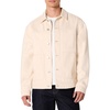 image:imageAmazon Essentials Mens Rigid Denim RelaxedFit Utility Jacket with PocketsEcru
