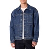 image:imageAmazon Essentials Mens Rigid Denim RelaxedFit Utility Jacket with PocketsTinted Medium Blue