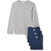 Medium Grey Heather/Navy