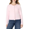 image:imageAmazon Essentials Womens RegularFit Faux Mohair ButtonDown CardiganPastel Lilac