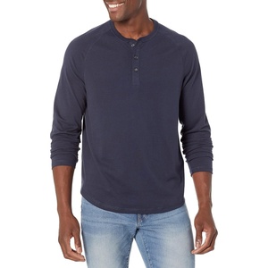 image:imageAmazon Essentials Mens LongSleeve Henley ShirtNavy