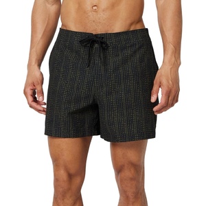image:imageAmazon Essentials Mens Swim Board ShortBlack Dark Olive Pebble
