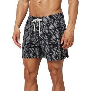 image:imageAmazon Essentials Mens Swim Board ShortBlack Oatmeal Geo
