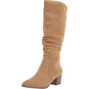 image:imageAmazon Essentials womens Tall Block Heel BootsTan