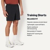 image:imageAmazon Essentials Active Mens Supersoft Performance 6 RelaxedFit Athletic ShortsSpace Dye Black