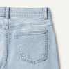 image:imageAmazon Essentials Boys Medium Stretch RegularFit Bootcut JeansTinted Ice Light Wash
