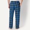 image:imageAmazon Essentials Mens Cotton Poplin StraightFit Pajama Pants with Pockets Elastic Waist DrawstringGreen Large Scale Plaid