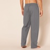 image:imageAmazon Essentials Mens Cotton Poplin StraightFit Pajama Pants with Pockets Elastic Waist DrawstringGrey
