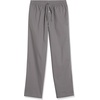 image:imageAmazon Essentials Mens Cotton Poplin StraightFit Pajama Pants with Pockets Elastic Waist DrawstringGrey