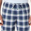 image:imageAmazon Essentials Mens Cotton Poplin StraightFit Pajama Pants with Pockets Elastic Waist DrawstringIndigo Country Plaid