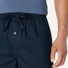 image:imageAmazon Essentials Mens Cotton Poplin StraightFit Pajama Pants with Pockets Elastic Waist DrawstringNavy