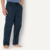 image:imageAmazon Essentials Mens Cotton Poplin StraightFit Pajama Pants with Pockets Elastic Waist DrawstringNavy