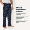 image:imageAmazon Essentials Mens Cotton Poplin StraightFit Pajama Pants with Pockets Elastic Waist DrawstringNavy Ducks