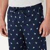 image:imageAmazon Essentials Mens Cotton Poplin StraightFit Pajama Pants with Pockets Elastic Waist DrawstringNavy Ducks