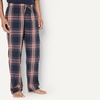 image:imageAmazon Essentials Mens Cotton Poplin StraightFit Pajama Pants with Pockets Elastic Waist DrawstringNavy Large Scale Plaid